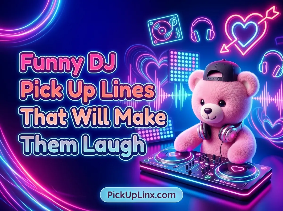 Funny DJ Pick Up Lines That Will Make Them Laugh