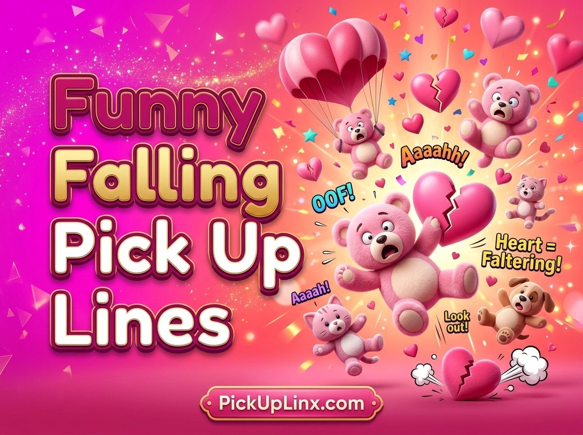 Funny Falling Pick Up Lines