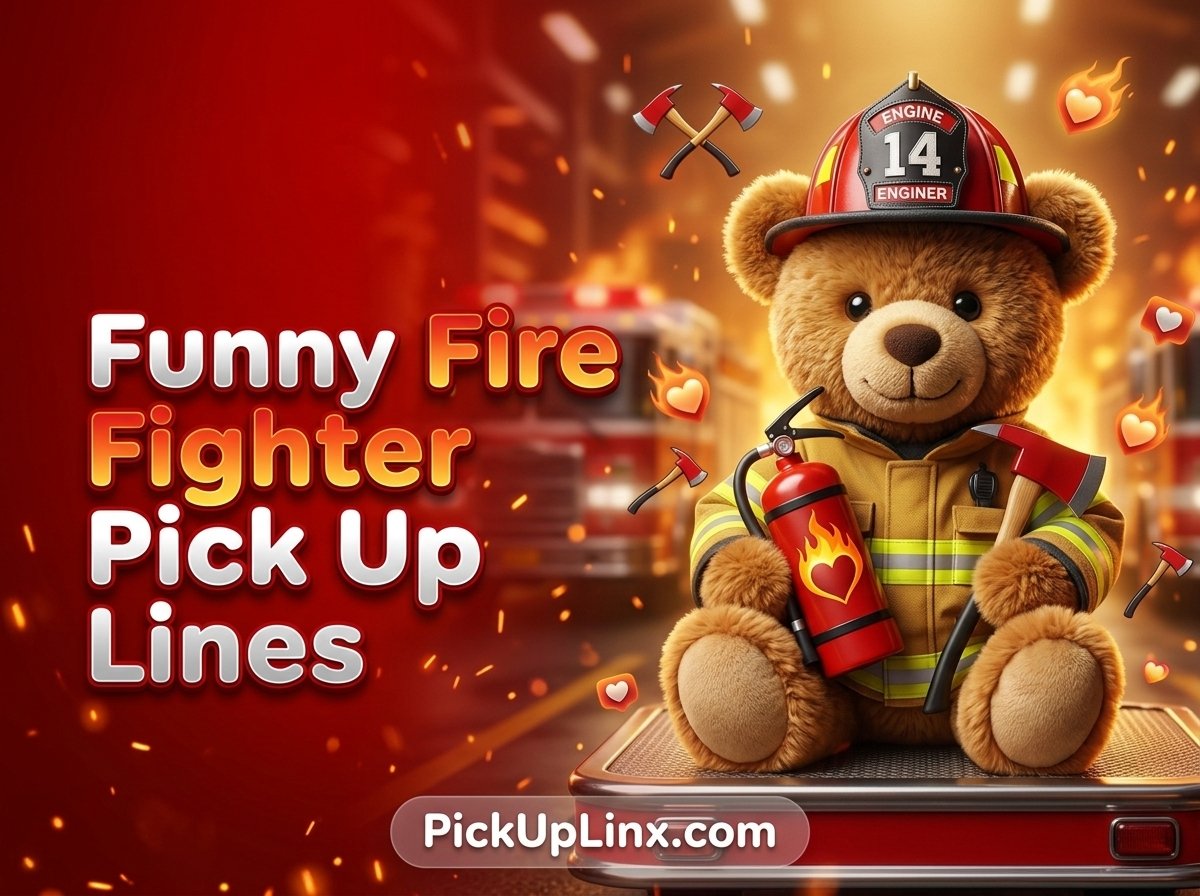 Funny Fire Fighter Pick Up Lines