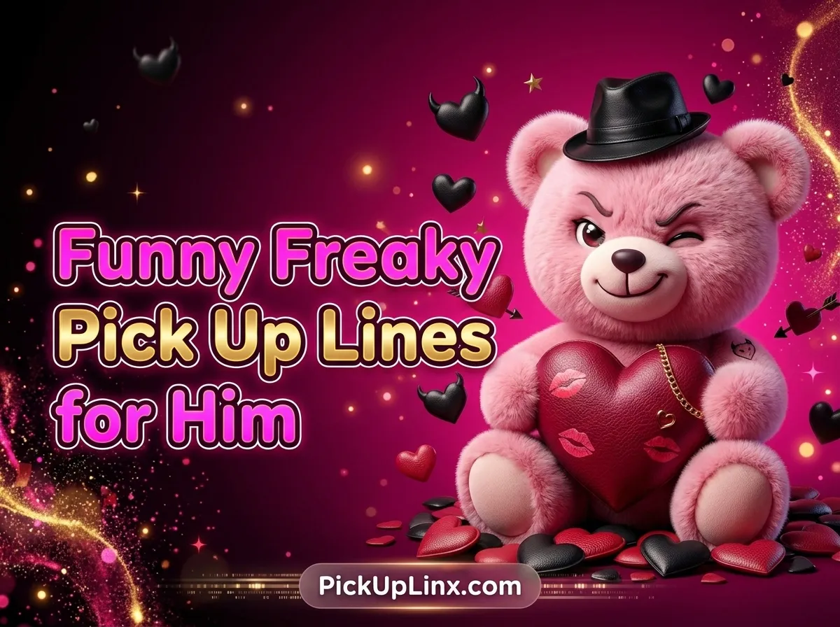 Funny Freaky Pick Up Lines for Him