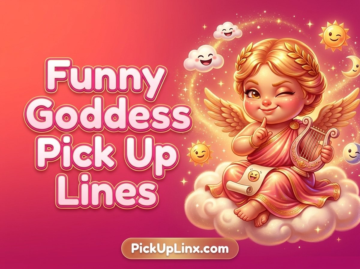 Funny Goddess Pick Up Lines