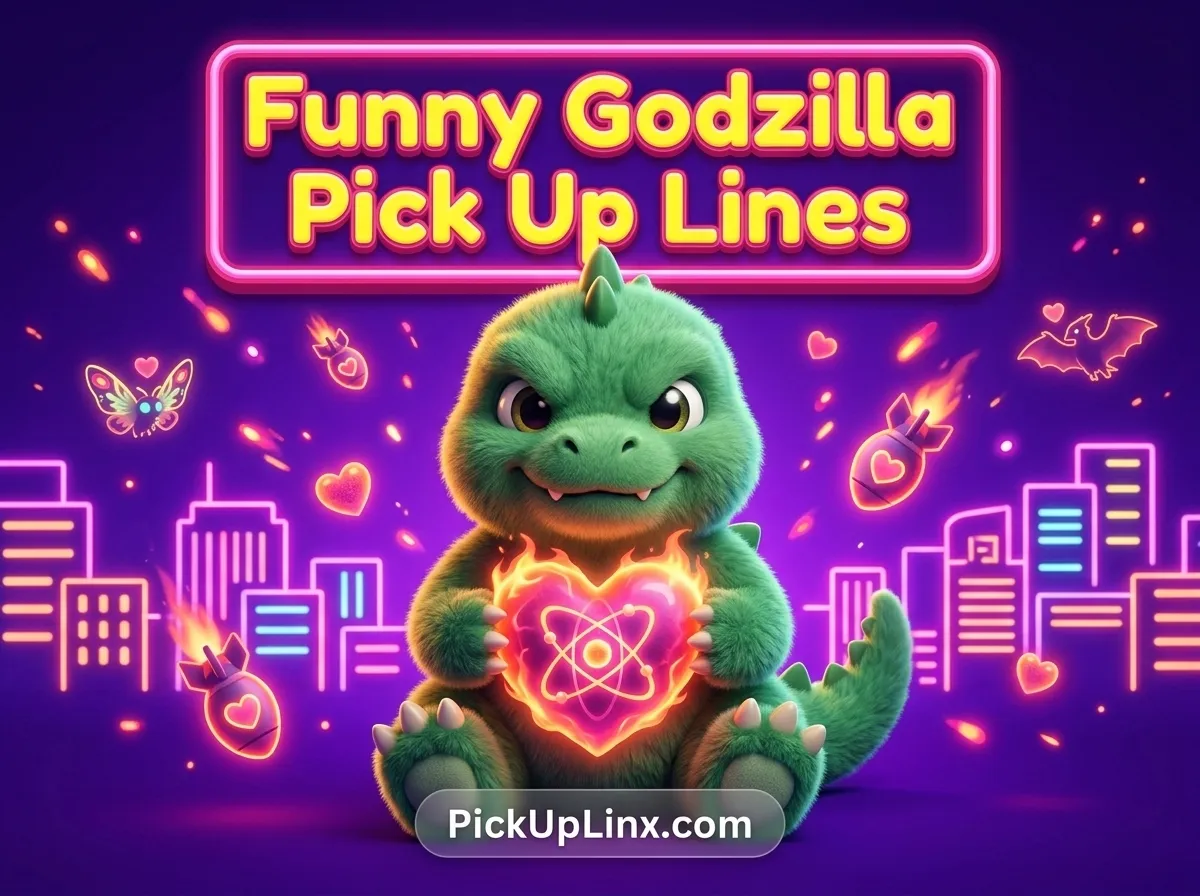 Funny Godzilla Pick Up Lines