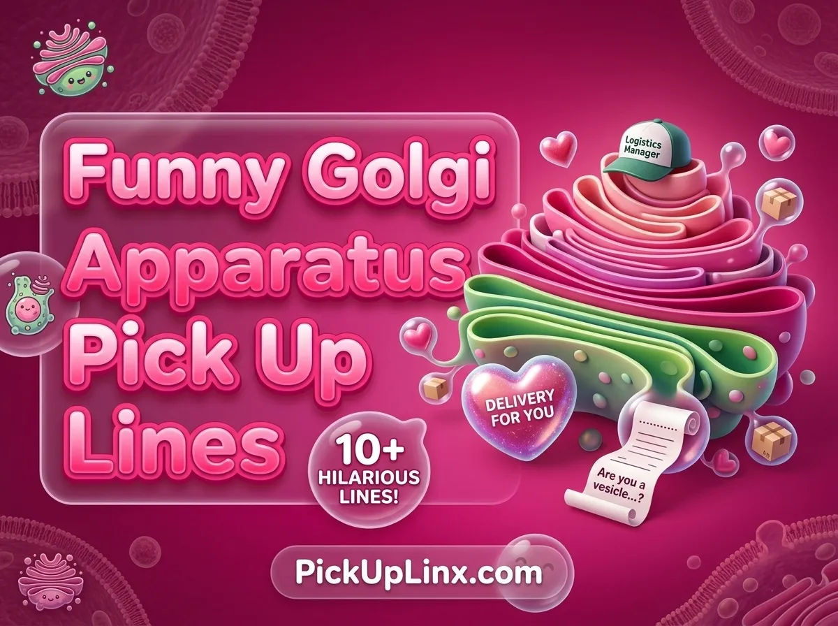 Funny Golgi Apparatus Pick Up Lines