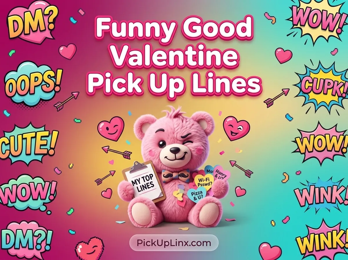 Funny Good Valentine Pick Up Lines