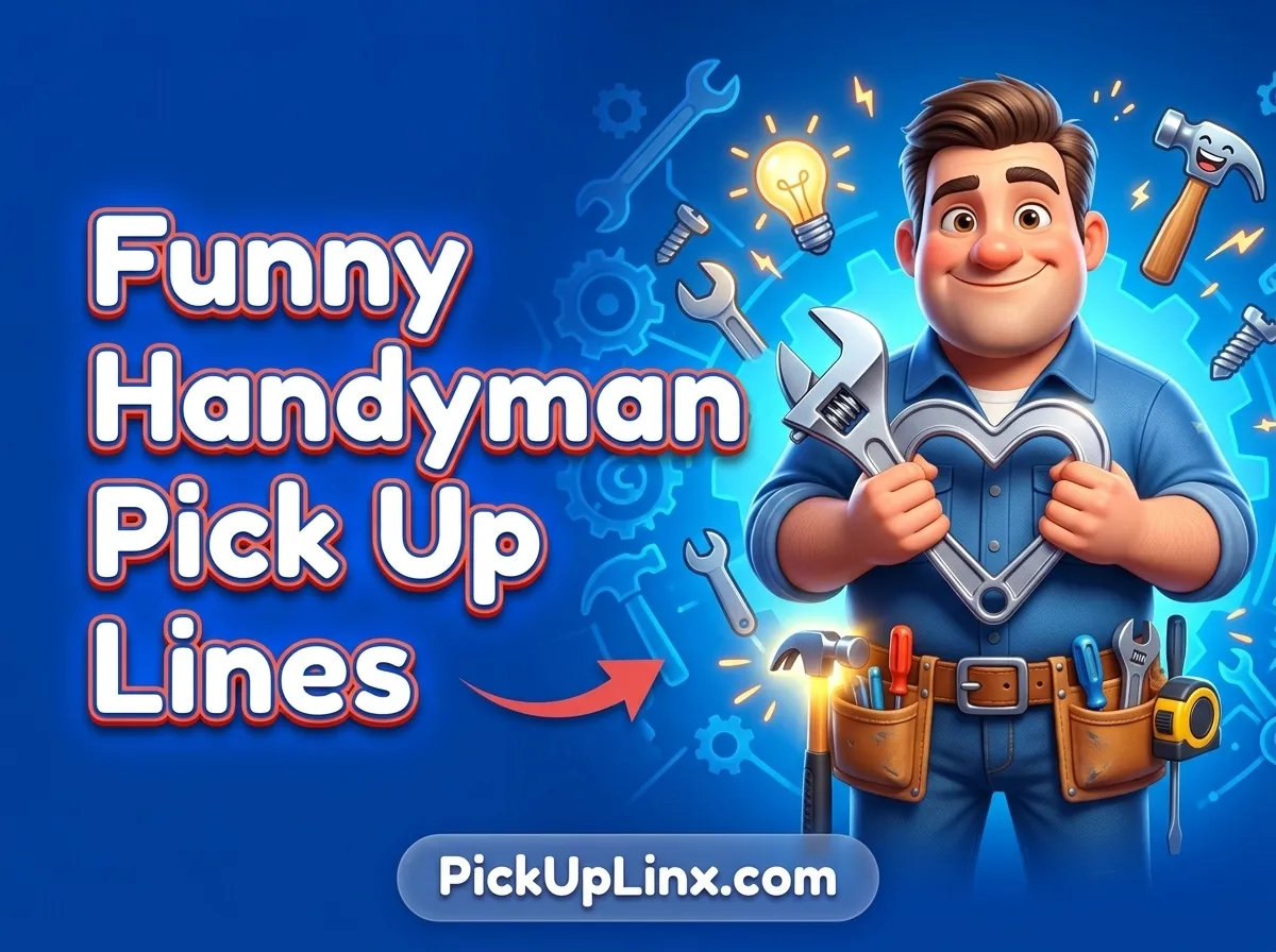 Funny Handyman Pick Up Lines