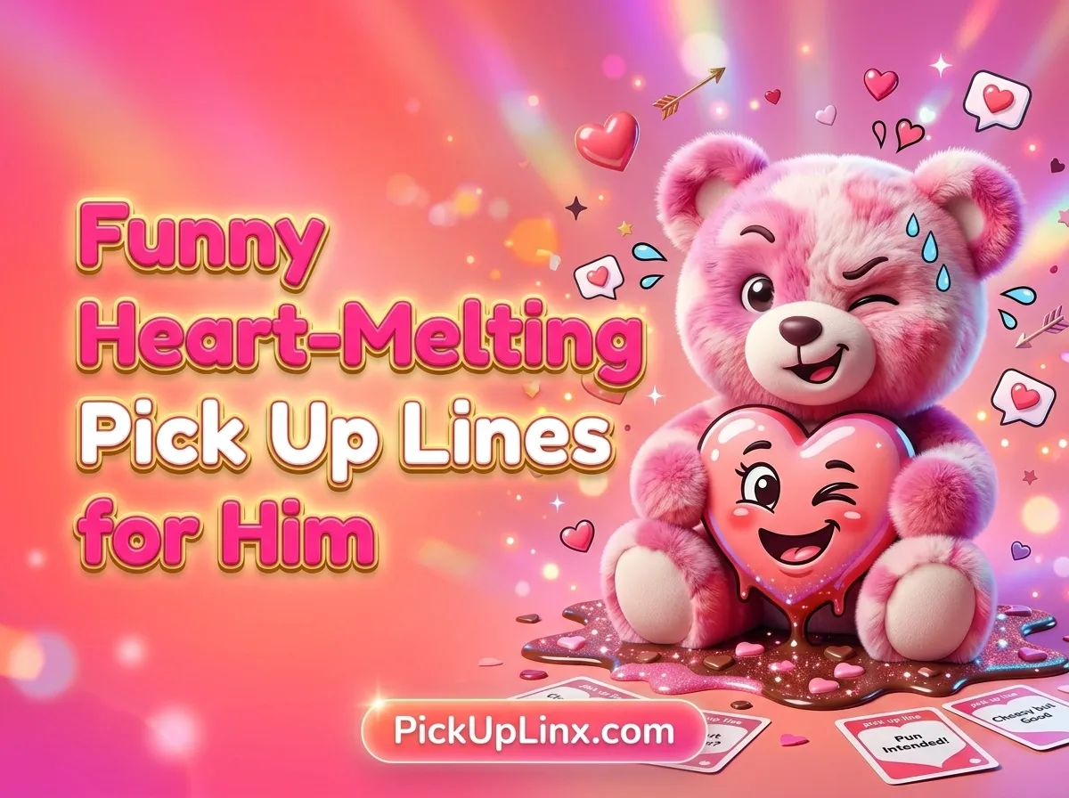 Funny Heart-Melting Pick Up Lines for Him
