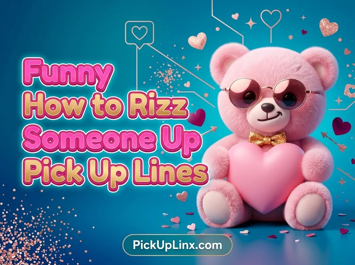 Funny How to Rizz Someone Up Pick Up Lines