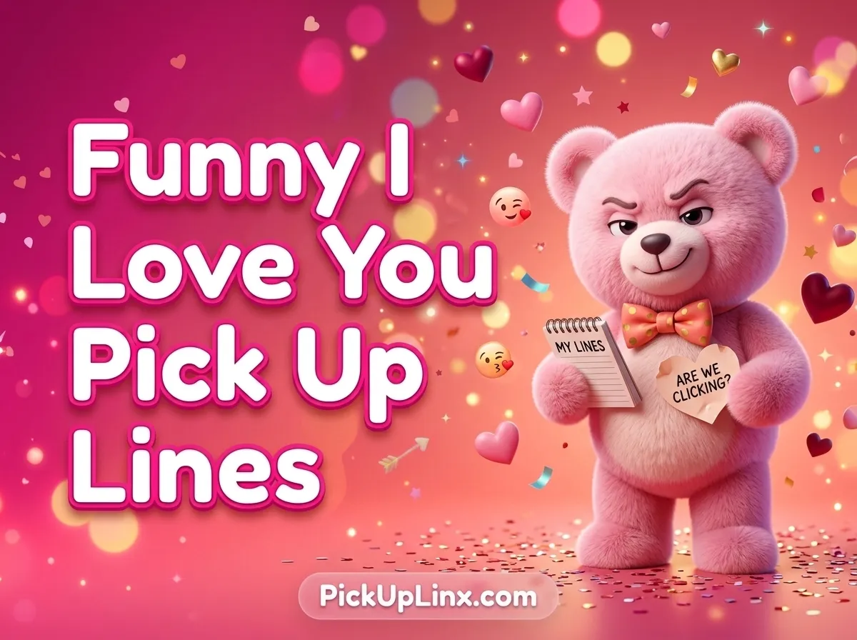 Funny I Love You Pick Up Lines