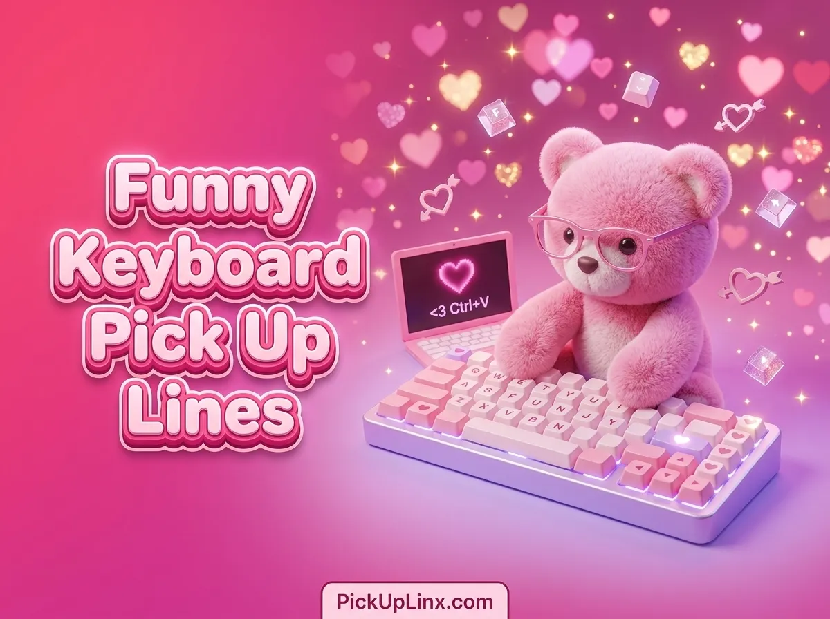 Funny Keyboard Pick Up Lines