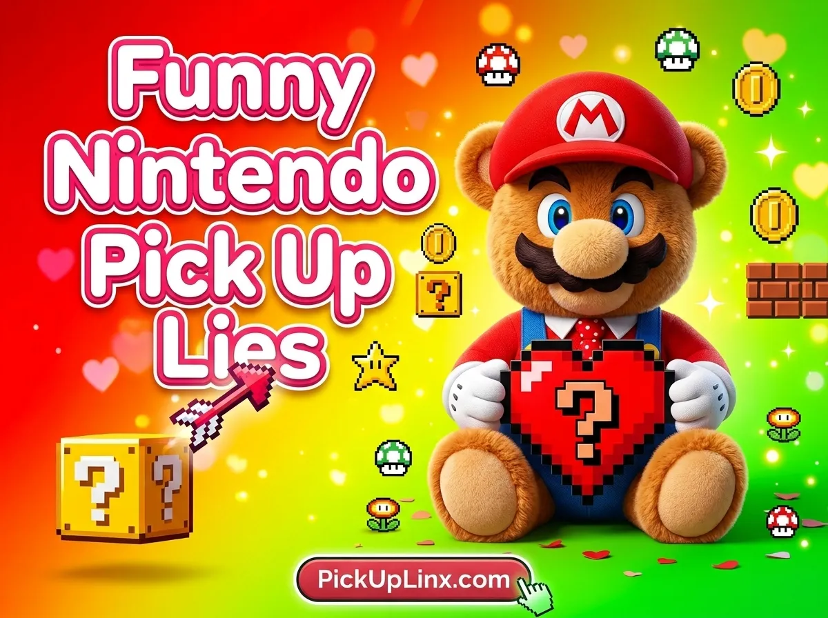 Funny Nintendo Pick Up Lines