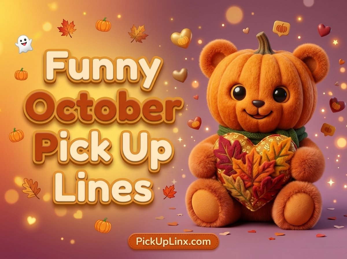 Funny October Pick Up Lines