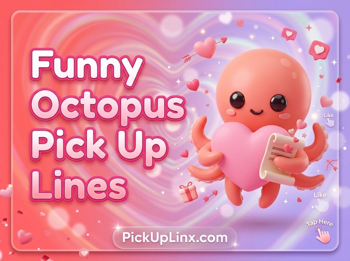 Funny Octopus Pick Up Lines