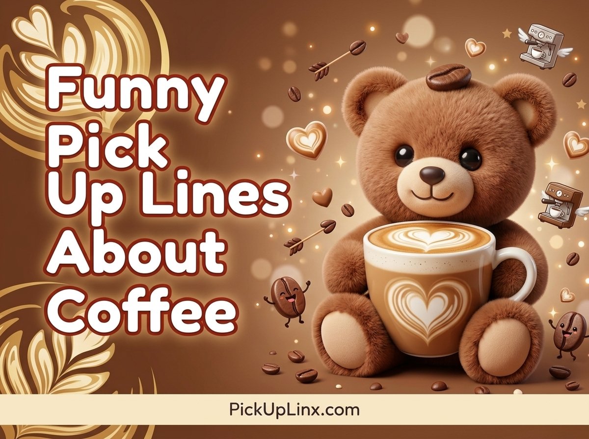 Funny Pick Up Lines About Coffee