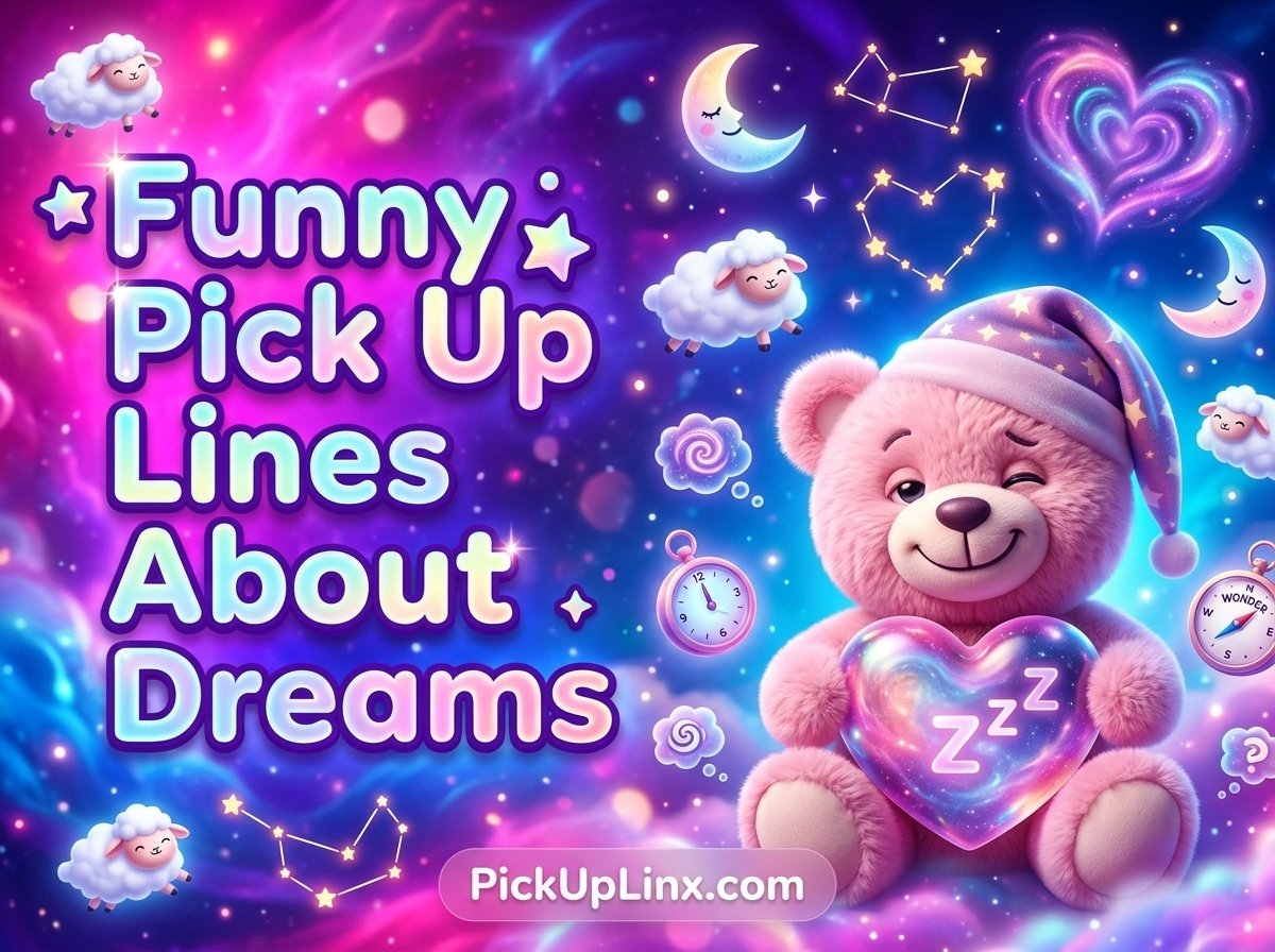 Funny Pick Up Lines About Dreams
