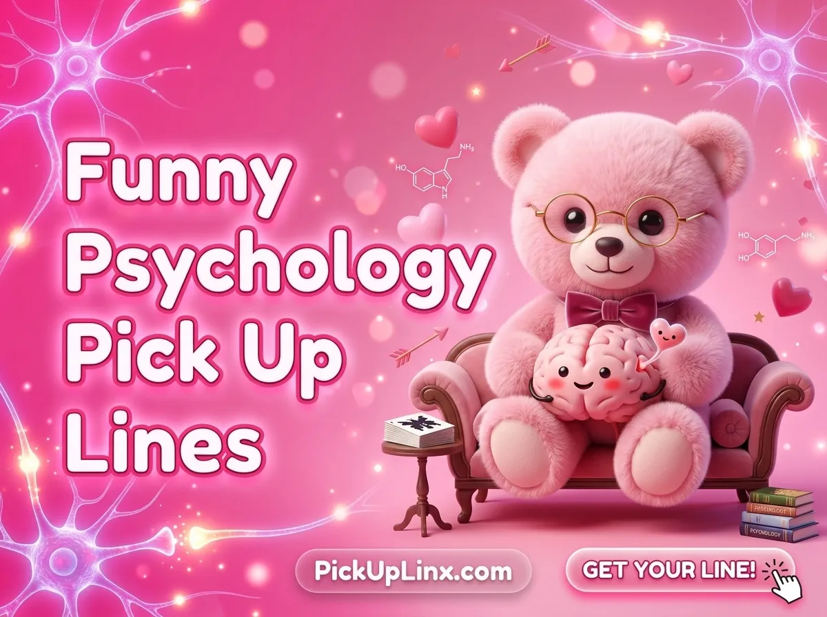 Funny Psychology Pick Up Lines