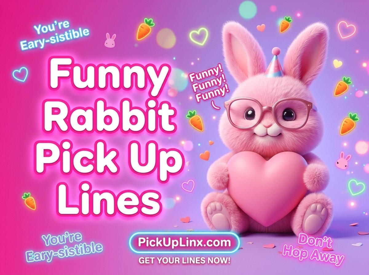 Funny Rabbit Pick Up Lines