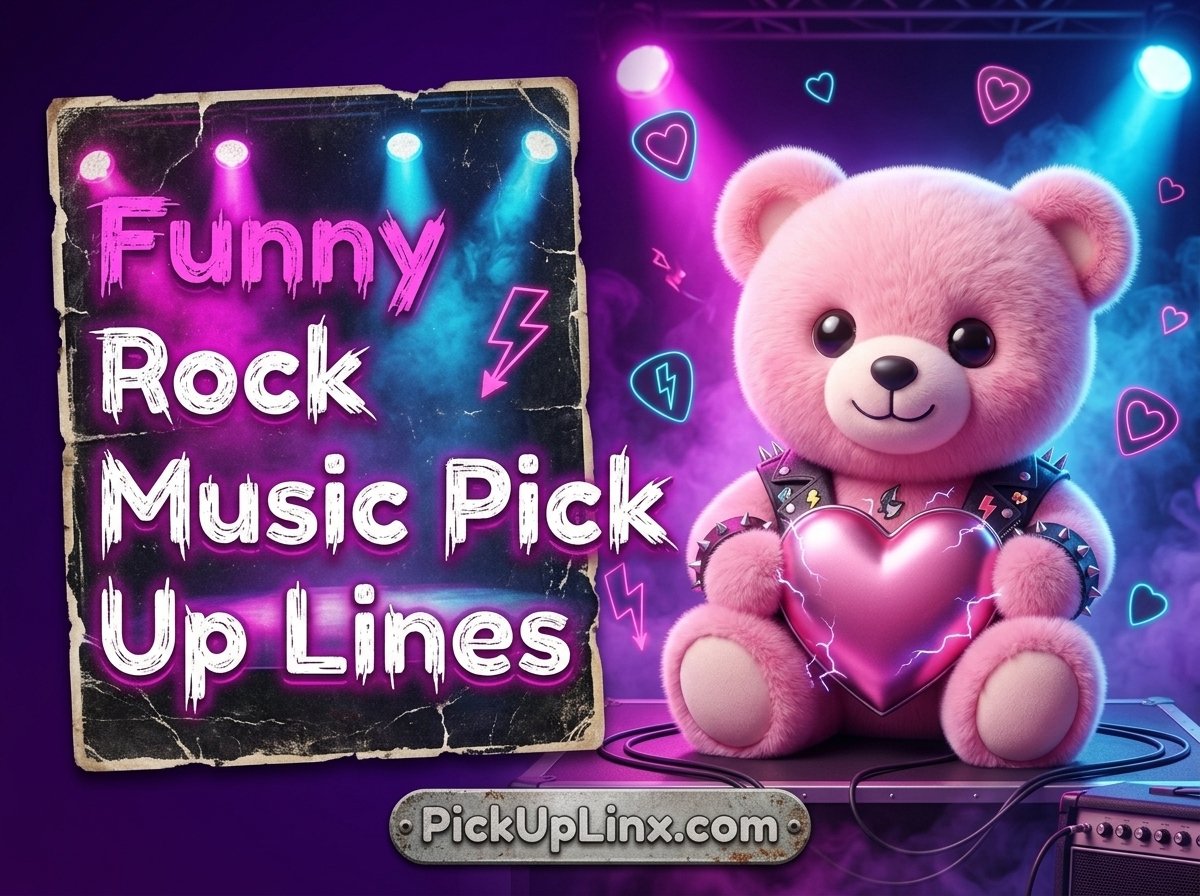 Funny Rock Music Pick Up Lines