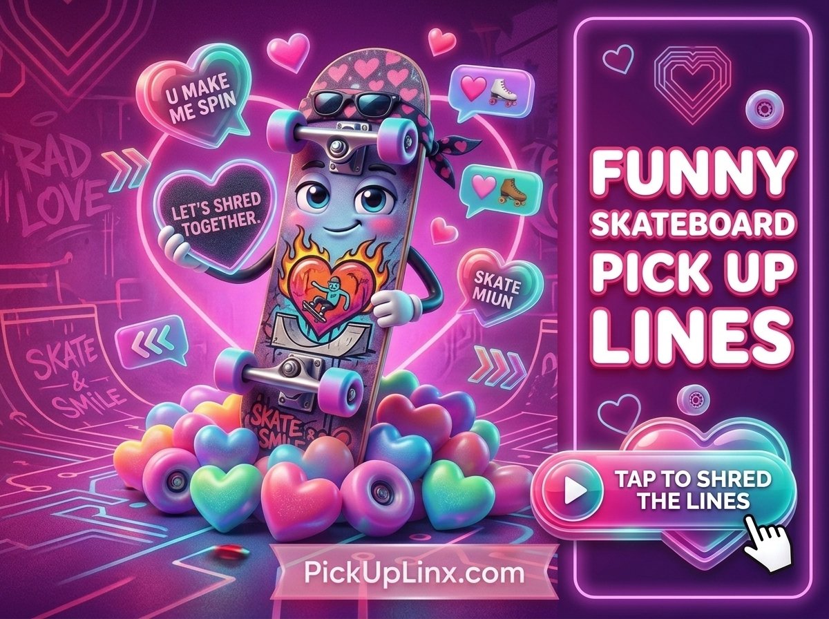 Funny Skateboard Pick Up Lines