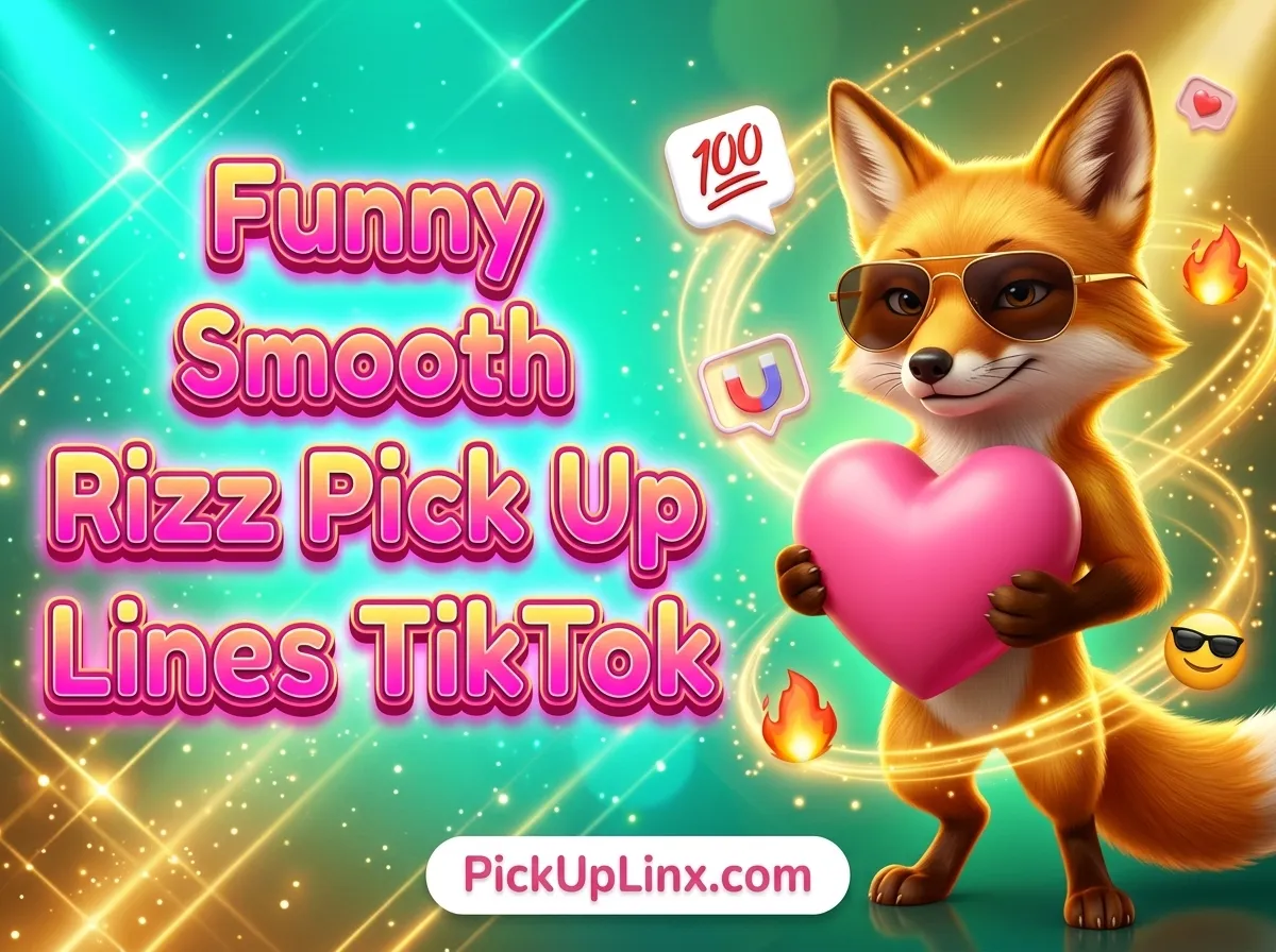 Funny Smooth Rizz Pick Up Lines TikTok