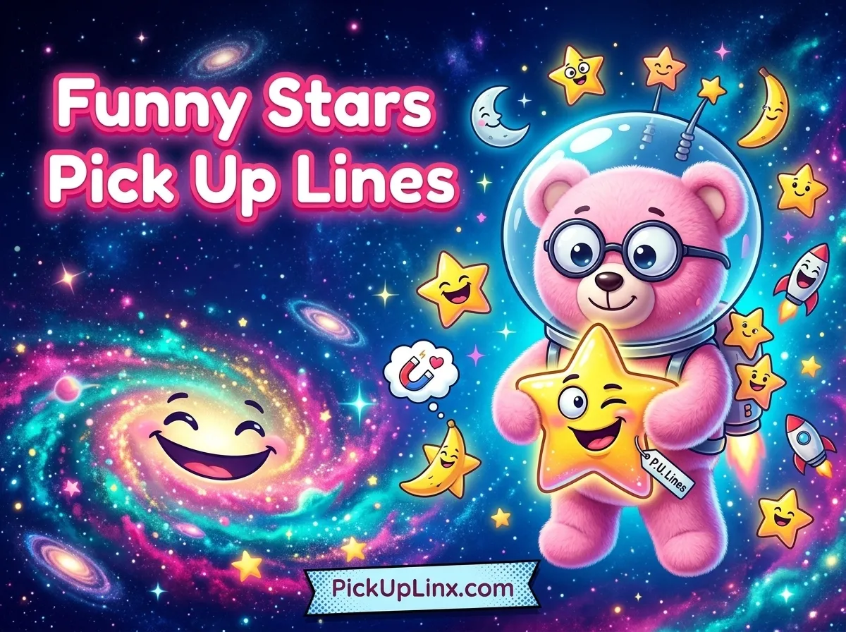 Funny Stars Pick Up Lines