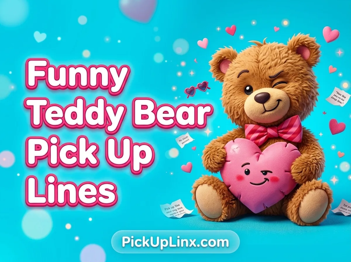 Funny Teddy Bear Pick Up Lines