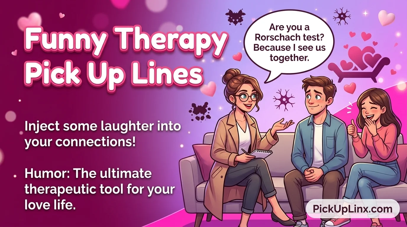 Funny Therapy Pick Up Lines