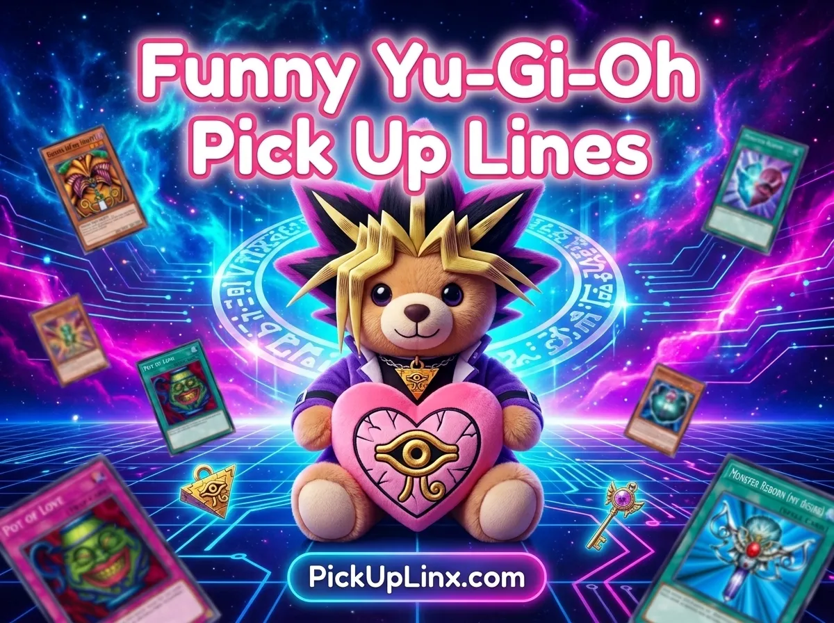 Funny Yu-Gi-Oh Pick Up Lines