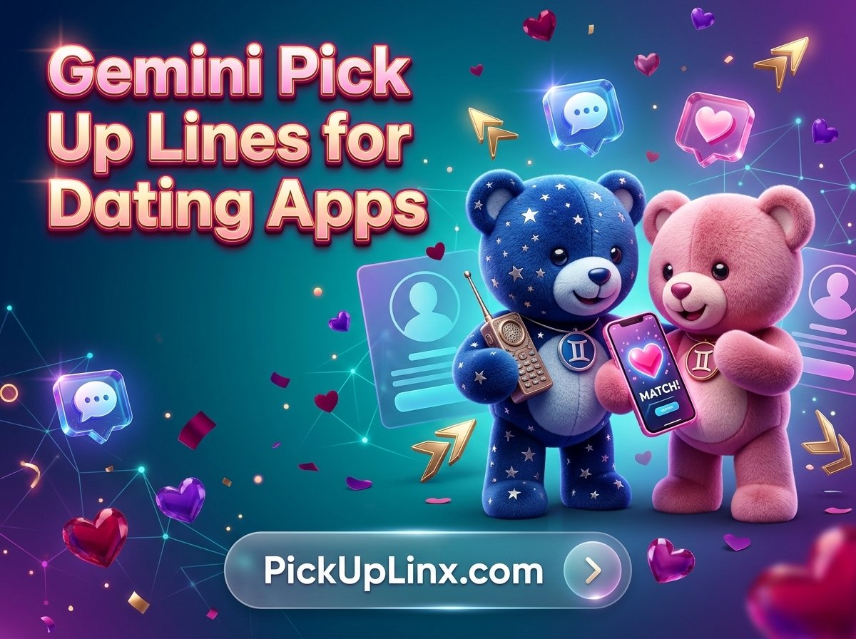 Gemini Pick Up Lines for Dating Apps