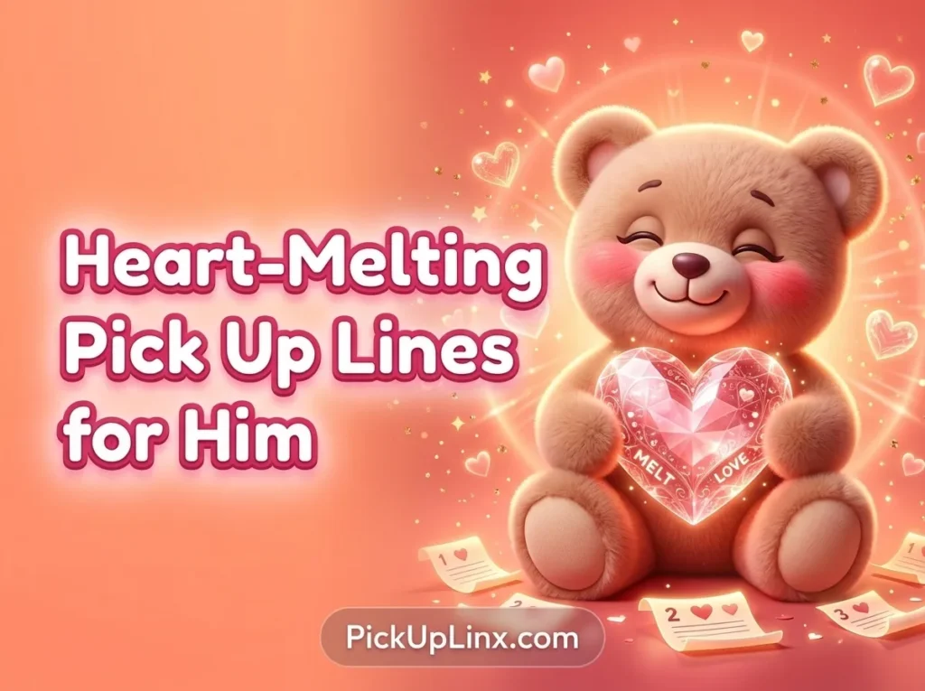 Heart-Melting Pick Up Lines for Him