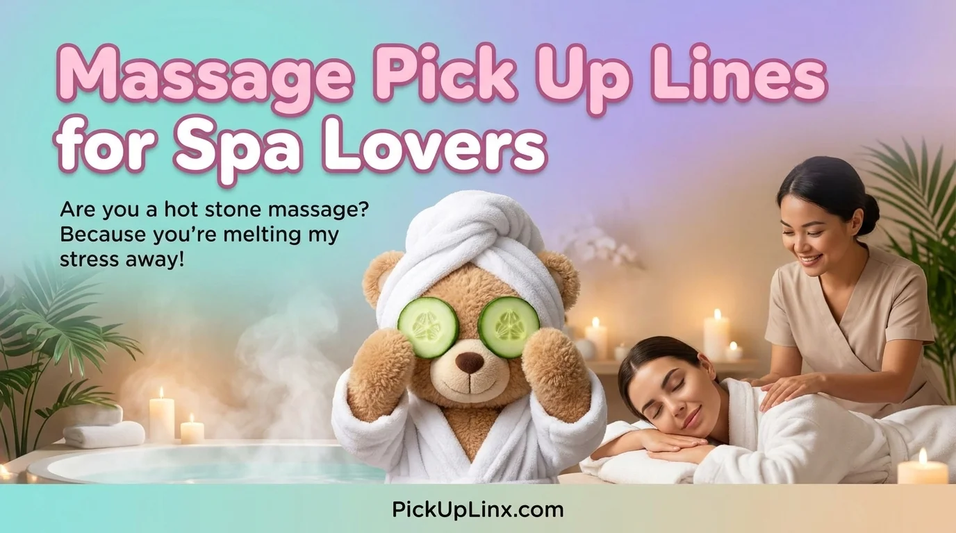  Massage Pick Up Lines for Spa Lovers