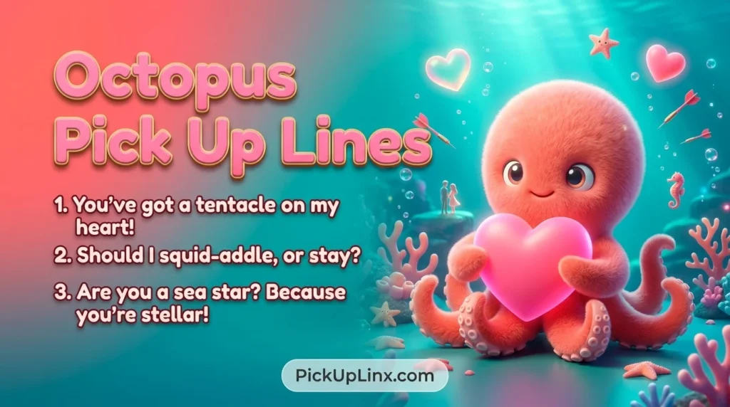 Octopus Pick Up Lines