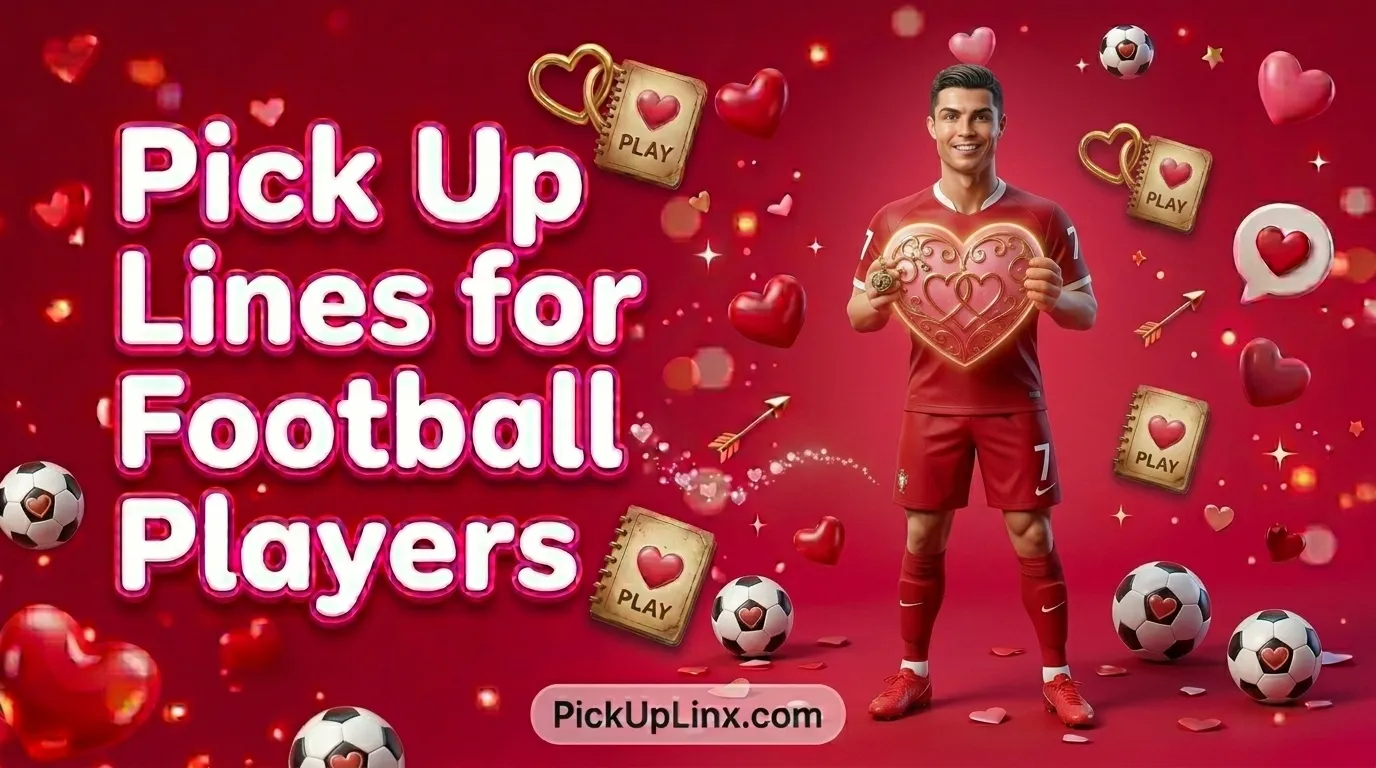 Pick Up Lines for Football Players