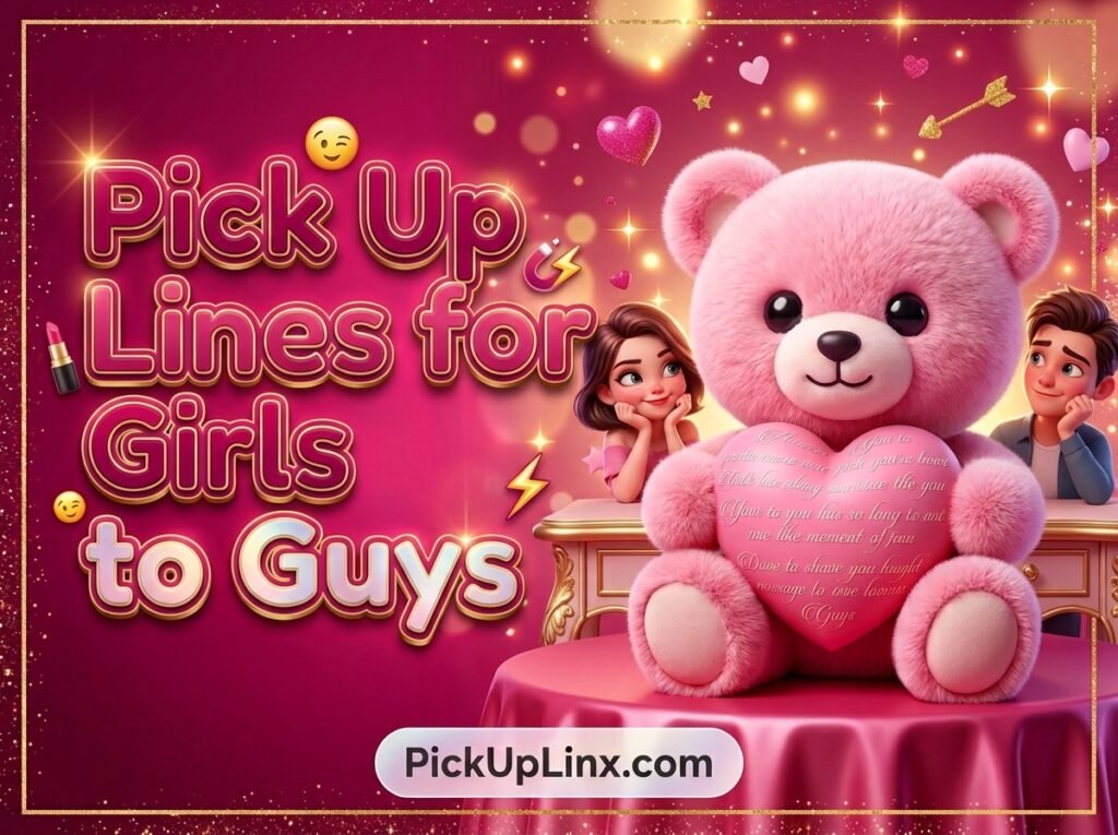 Pick Up Lines for Girls to Guys