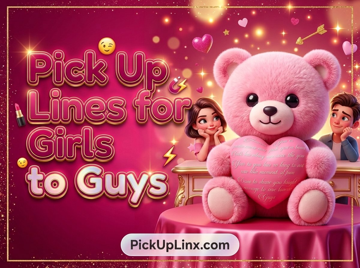 Pick Up Lines for Girls to Guys