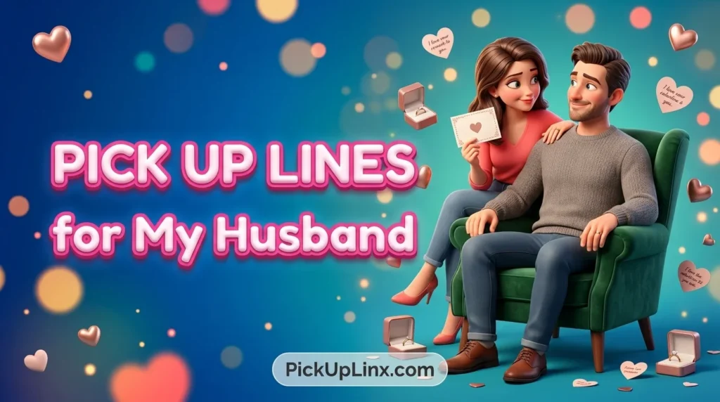 Pick Up Lines for My Husband