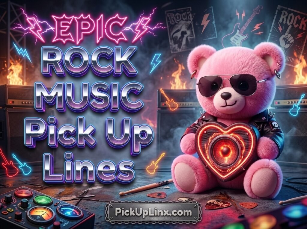 Rock Music Pick Up Lines
