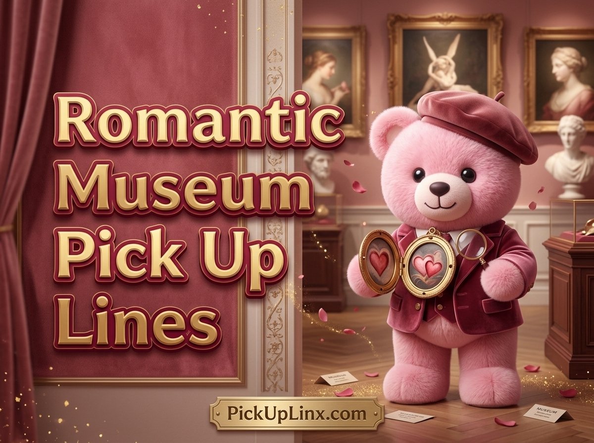Romantic Museum Pick Up Lines