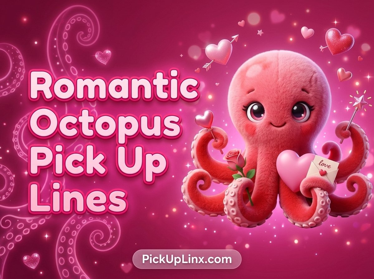 Romantic Octopus Pick Up Lines
