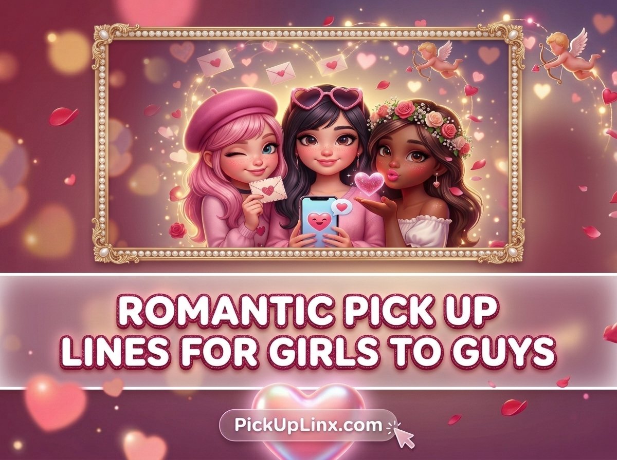 Romantic Pick Up Lines for Girls to Guys