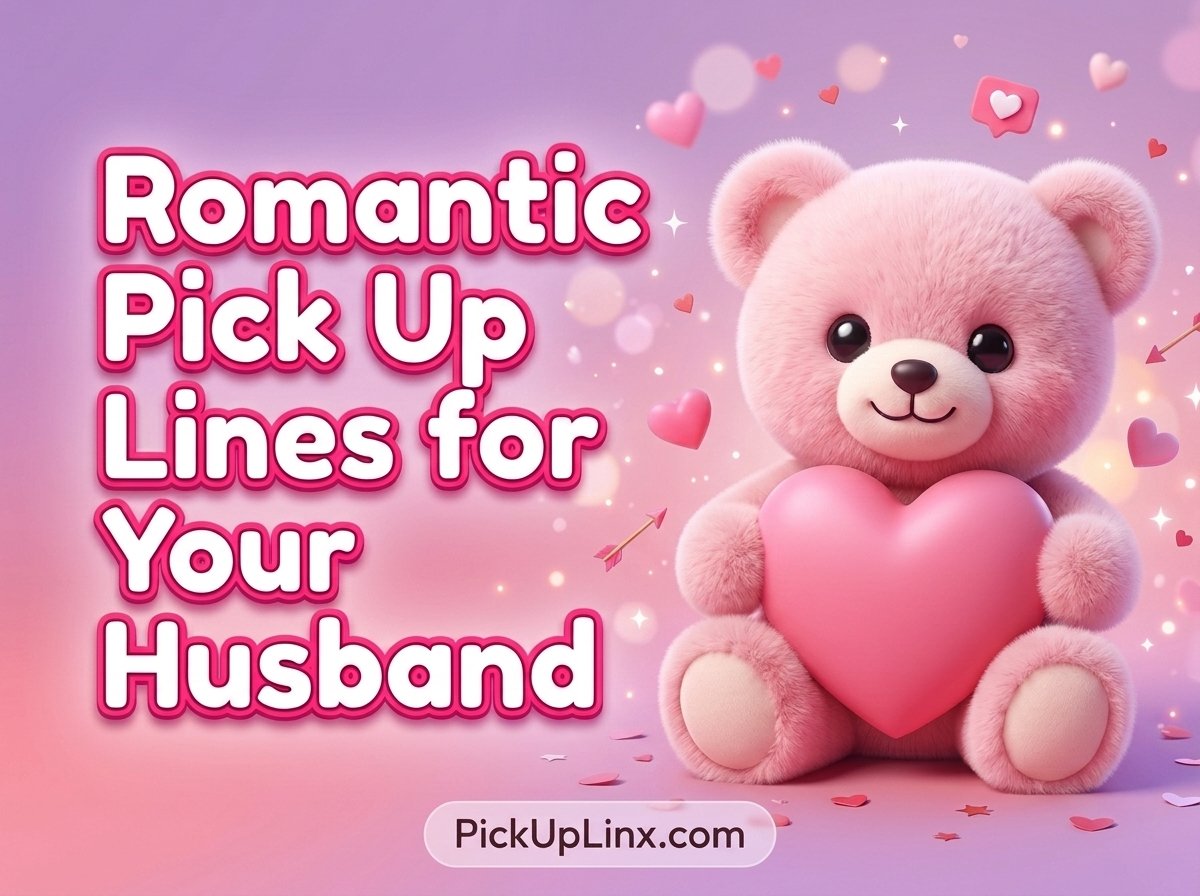 Romantic Pick Up Lines for Your Husband