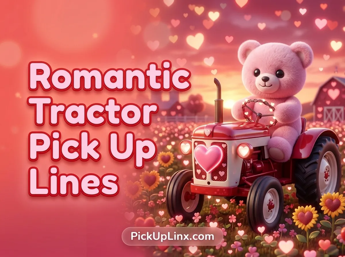 Romantic Tractor Pick Up Lines