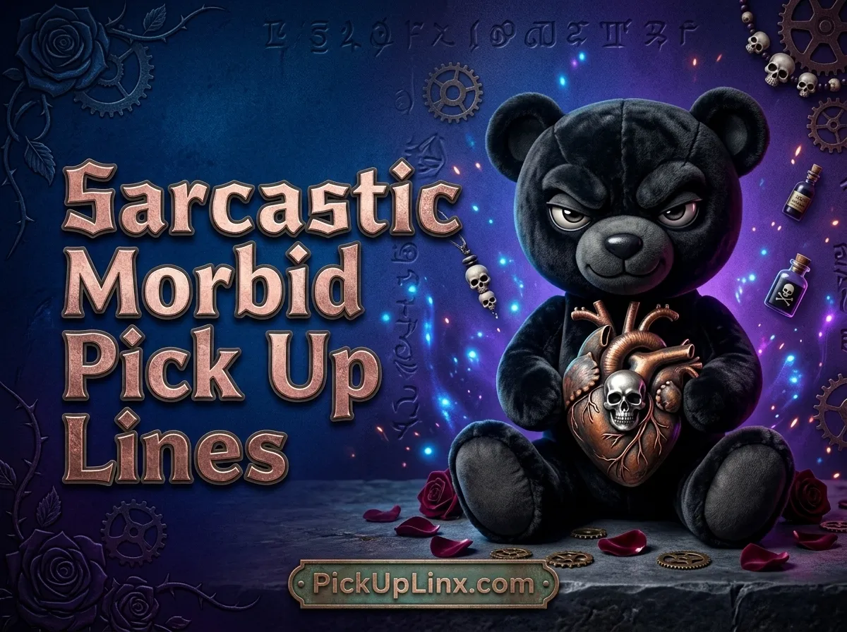 Sarcastic Morbid Pick Up Lines