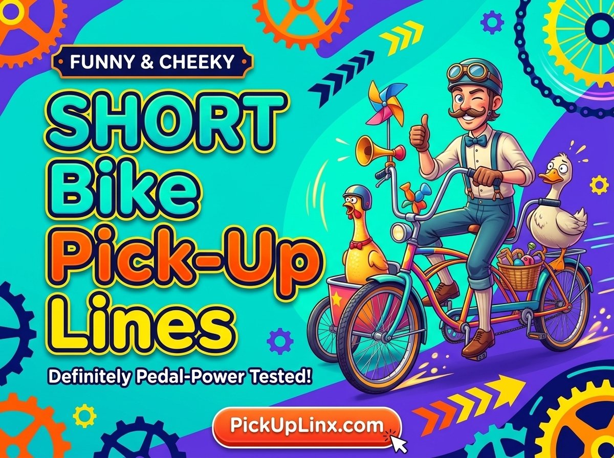 Short Bike Pick-Up Lines 