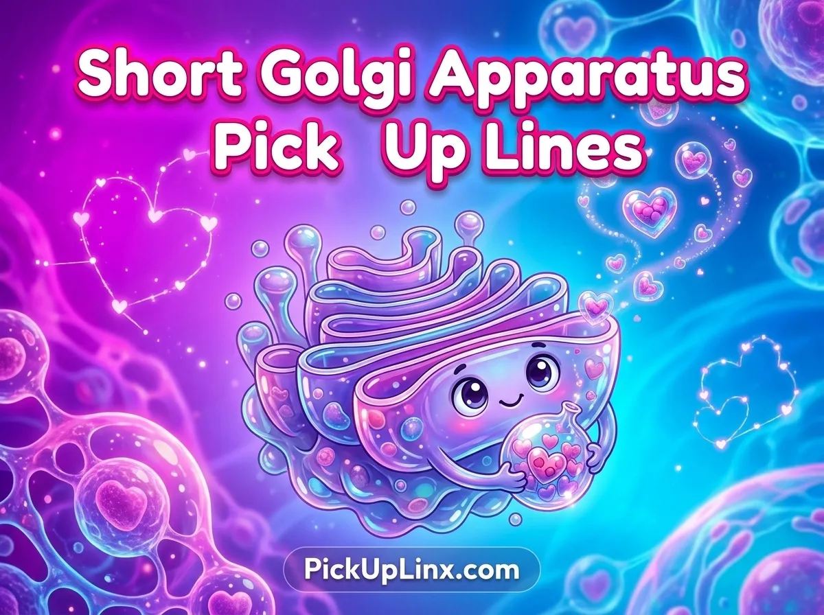Short Golgi Apparatus Pick Up Lines