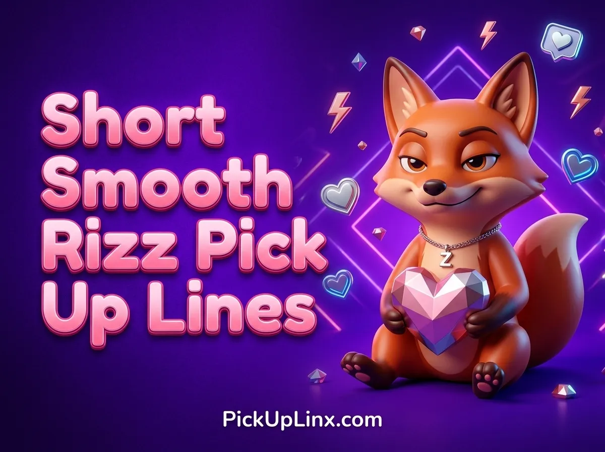 Short Smooth Rizz Pick Up Lines