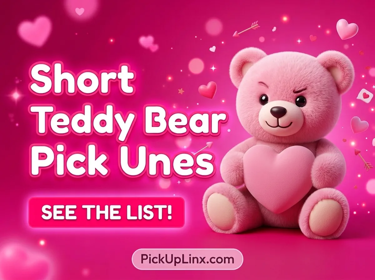 Short Teddy Bear Pick Up Lines