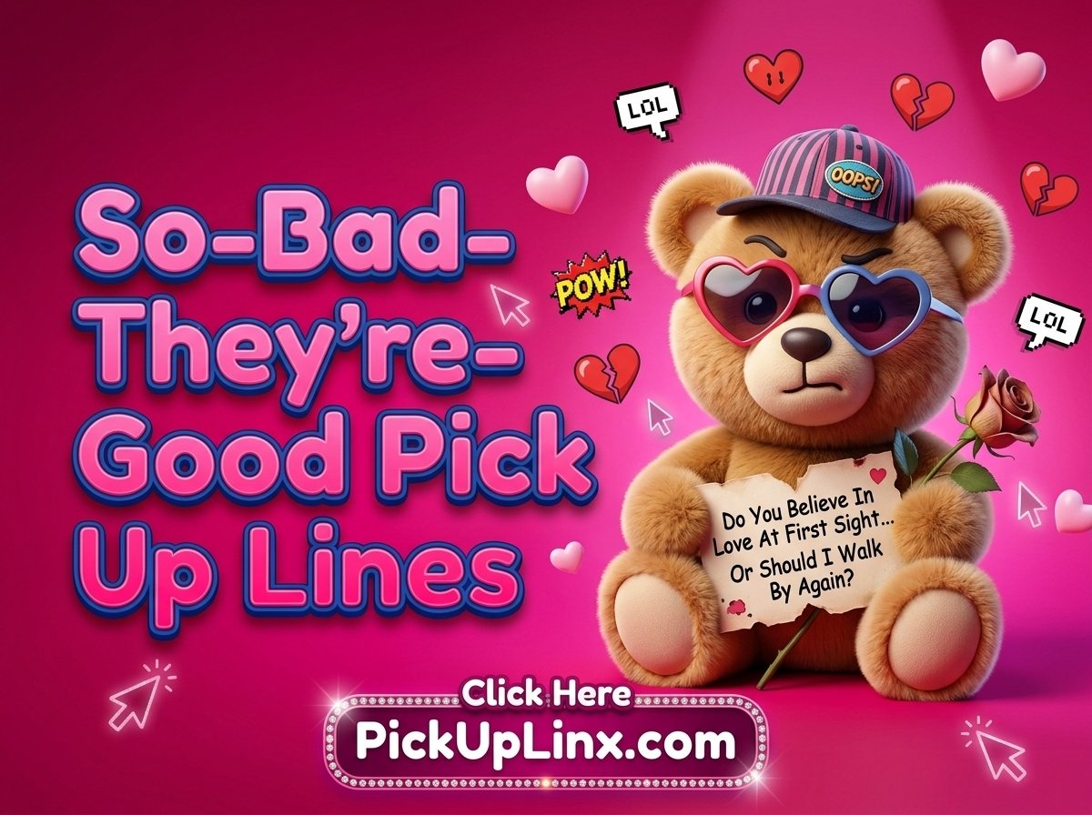 So-Bad-They're-Good Pick Up Lines