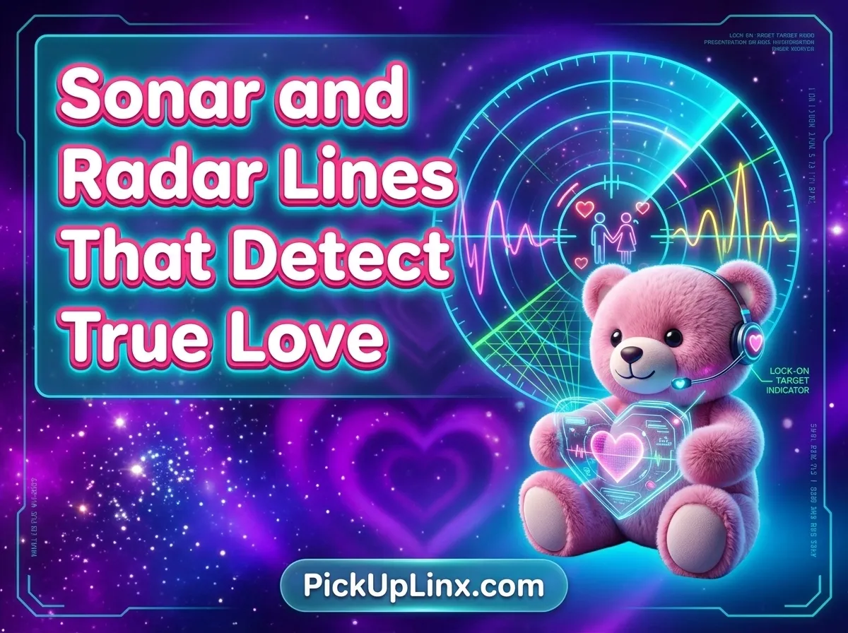 Sonar and Radar Lines That Detect True Love