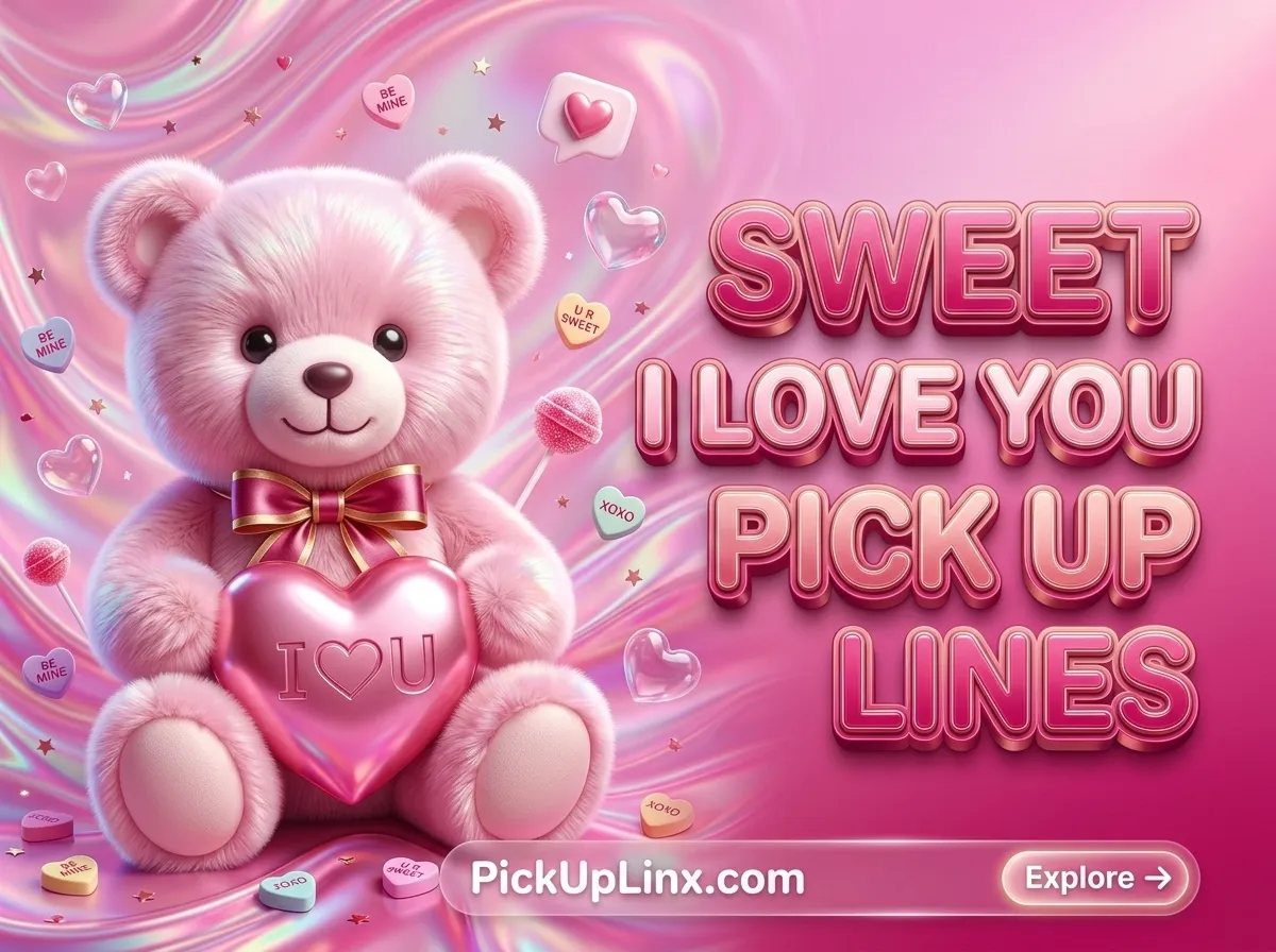 Sweet I Love You Pick Up Lines
