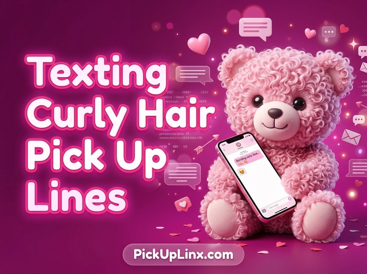 Texting Curly Hair Pick Up Lines